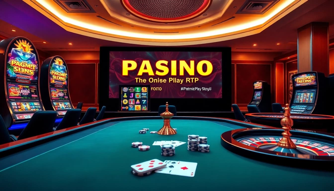 Experience the thrill of RTP Pragmatic Play with vibrant slot machines and casino action.