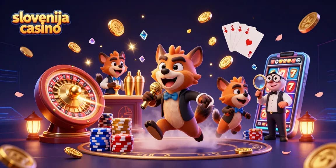 Uživajte v zabavi slovenija casino s komedijo, vrti kolo z zlatimi žetoni.