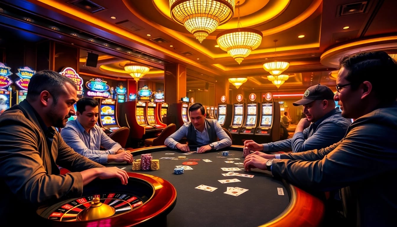 Experience high-stakes poker action at bk8thai ทางเข้า, with vibrant casino atmosphere and professional players.