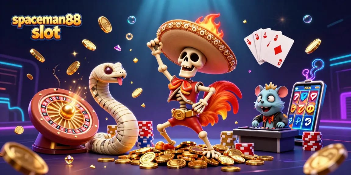 Experience the vibrant action in spaceman88 slot featuring colorful characters and slots for an exciting online gaming adventure.