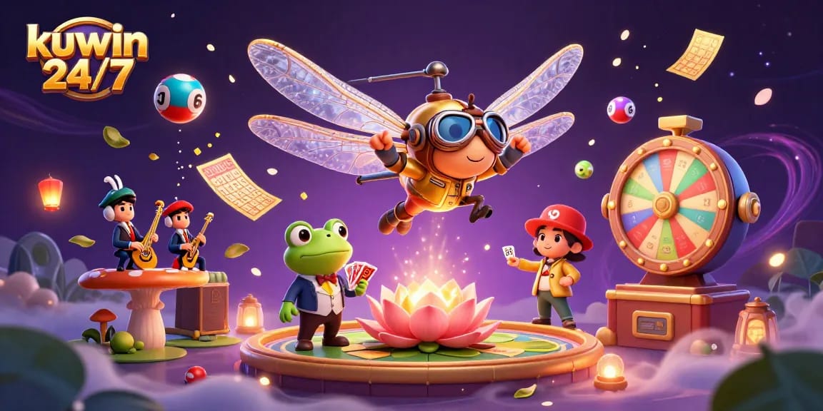Engage in thrilling gameplay at kuwin 24/7, featuring 3D casino scenes with exciting casino elements.