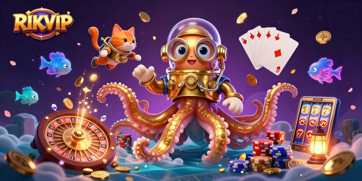 Experience thrilling gameplay at RIKVIP with engaging characters, dynamic casino elements, and stunning visuals.
