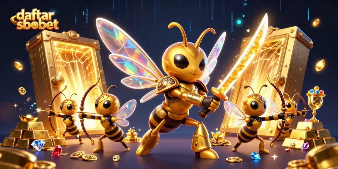 Engage with daftar sbobet as the golden hornet samurai leads a treasure-filled spectacle.