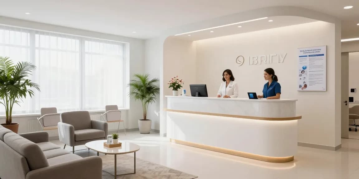 "Hair transplant Turkey consultation at a modern health clinic focused on patient care in a professional atmosphere."