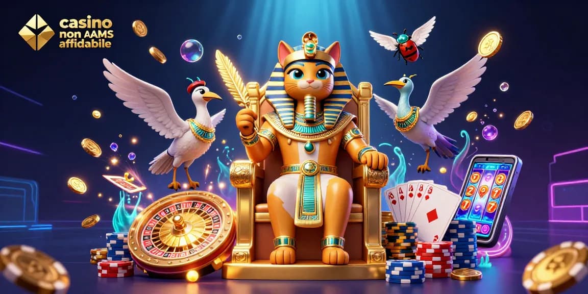 Vivi emozionanti esperienze di gioco presso il casino non AAMS affidabile con simboli regali ed elementi di gioco entusiasmanti.