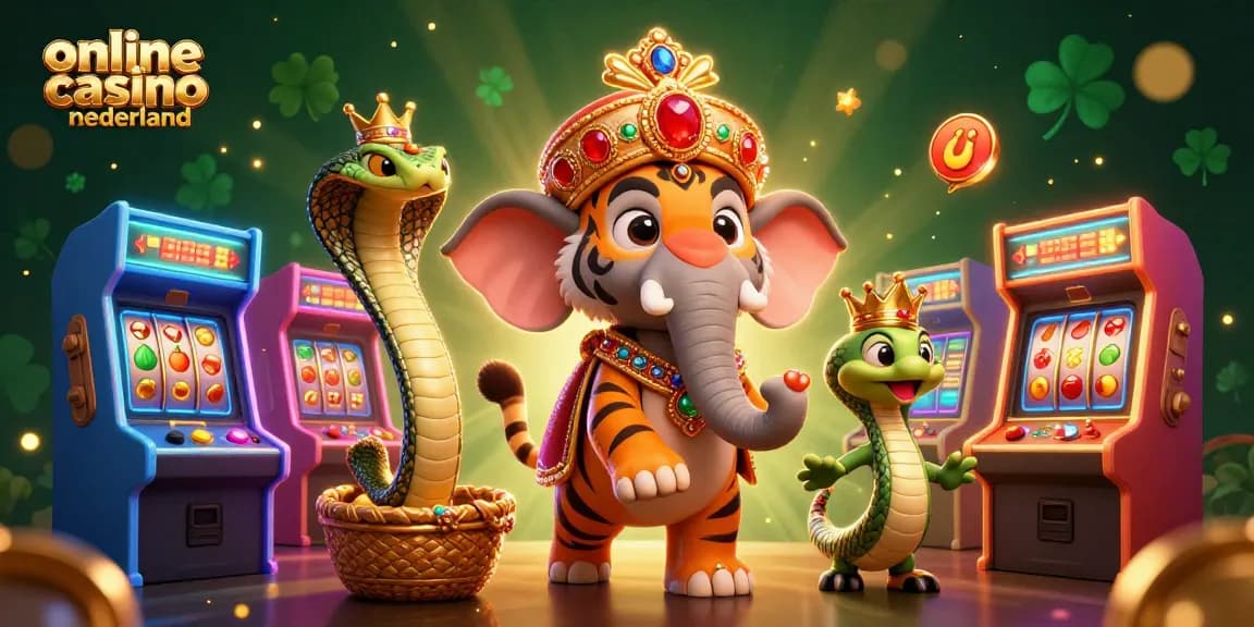 Experience fun gameplay at online casino nederland with vibrant 3D icons and characters.