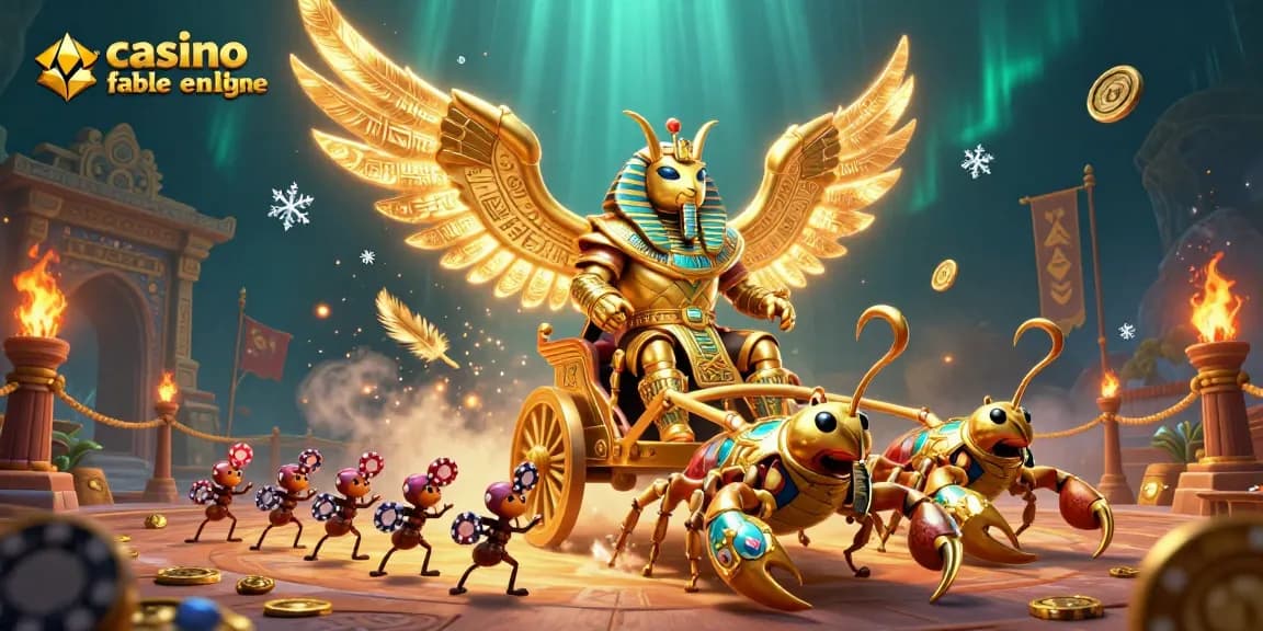 Jouez au casino fiable en ligne avec des éléments extravagants et une scène dynamique pleine de détails.