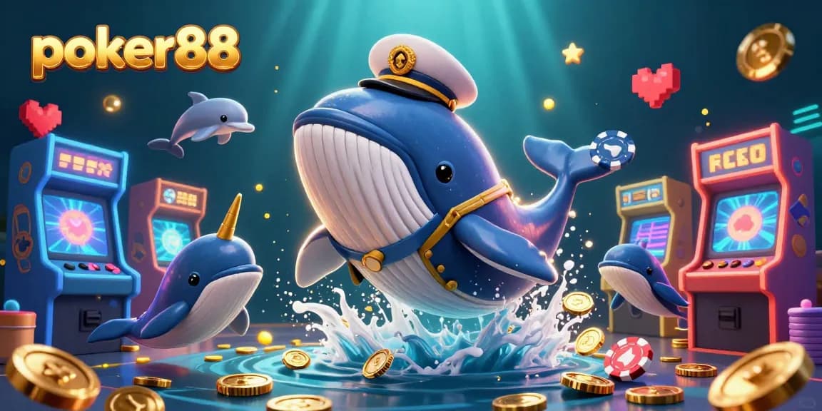 Experience thrilling poker action at poker88 with playful dolphins and enchanting sea creatures.