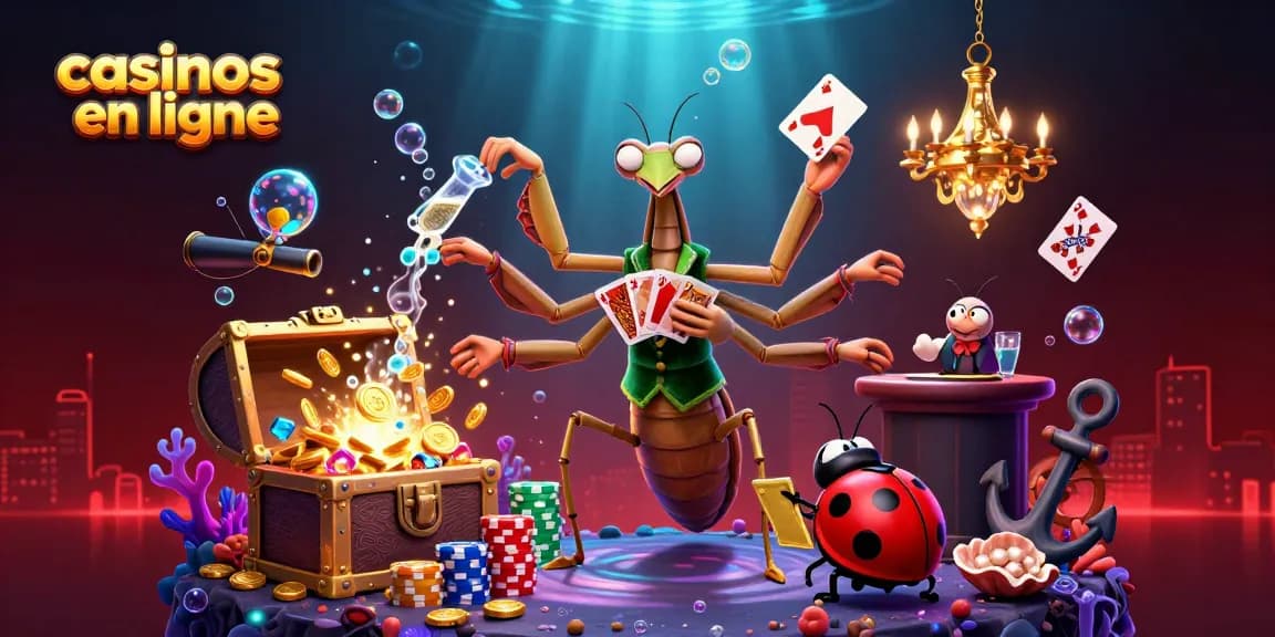 Jouer dans des casinos en ligne avec des éléments ludiques et enchanteurs