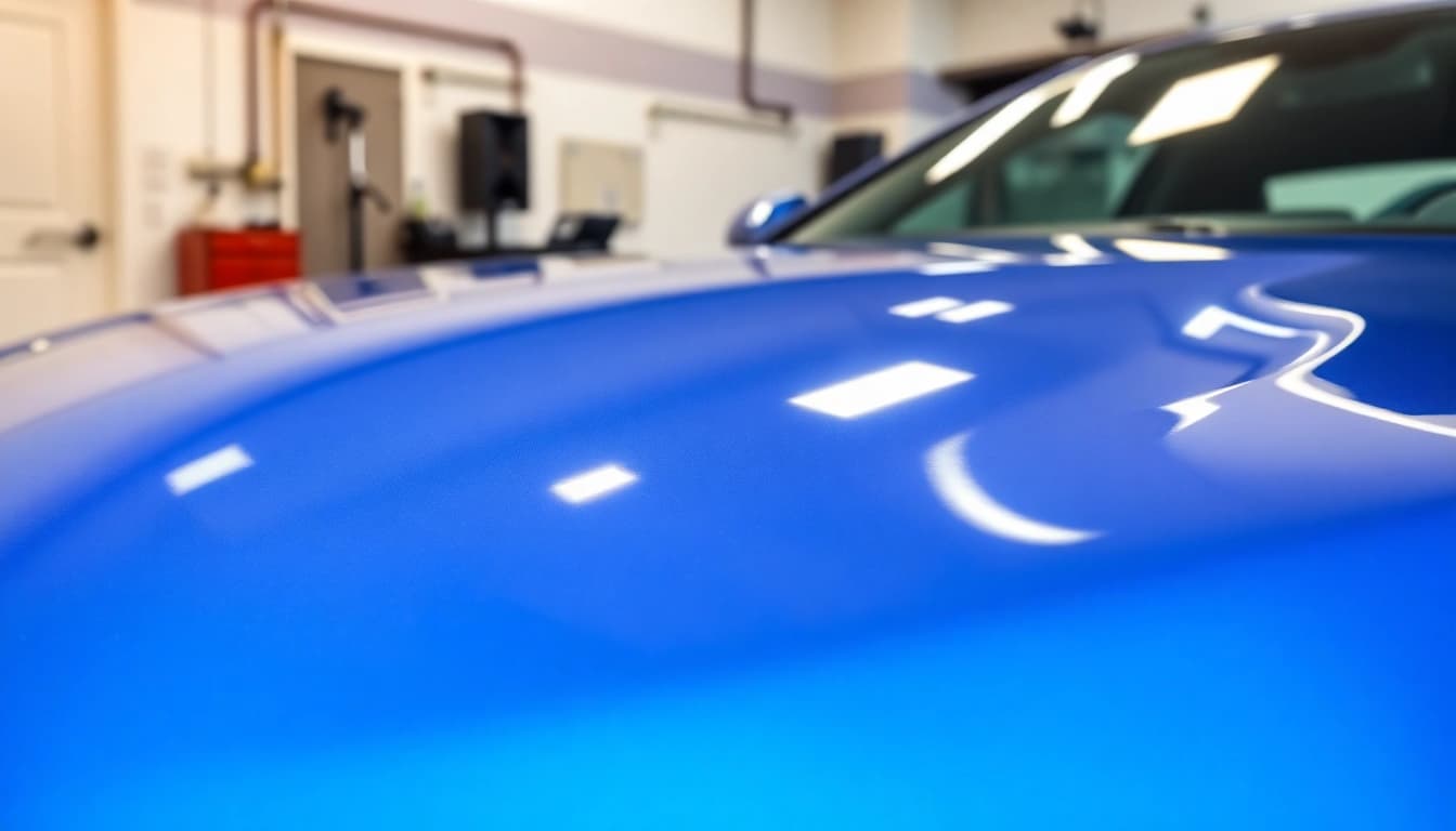 Apply ceramic coating near me for a glossy finish on your vehicle.