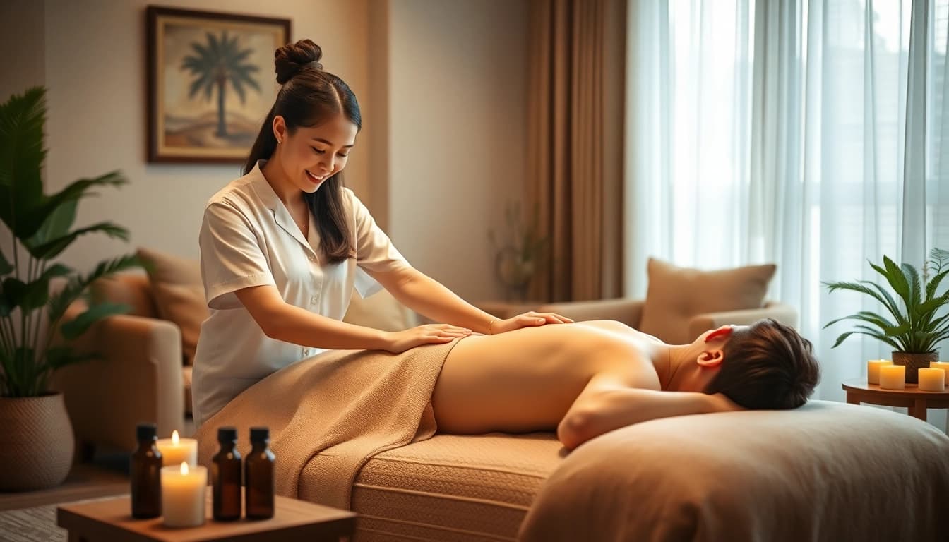 전문 치료사가 제공하는 차분한 가정 마사지로 오산출장마사지를 경험해 보세요.