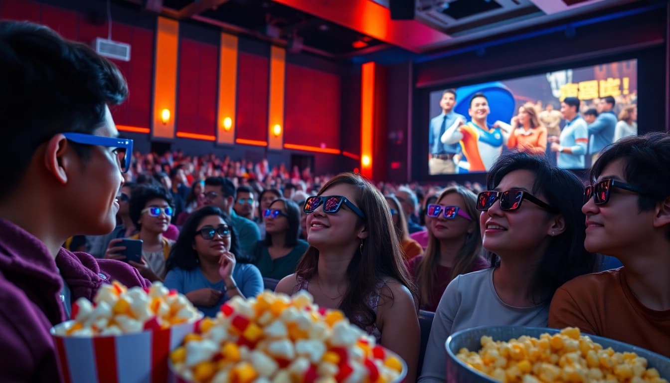 ร่วมสนุกกับ หนังออนไลน์ ที่โรงภาพยนตร์ที่มีชีวิตชีวา