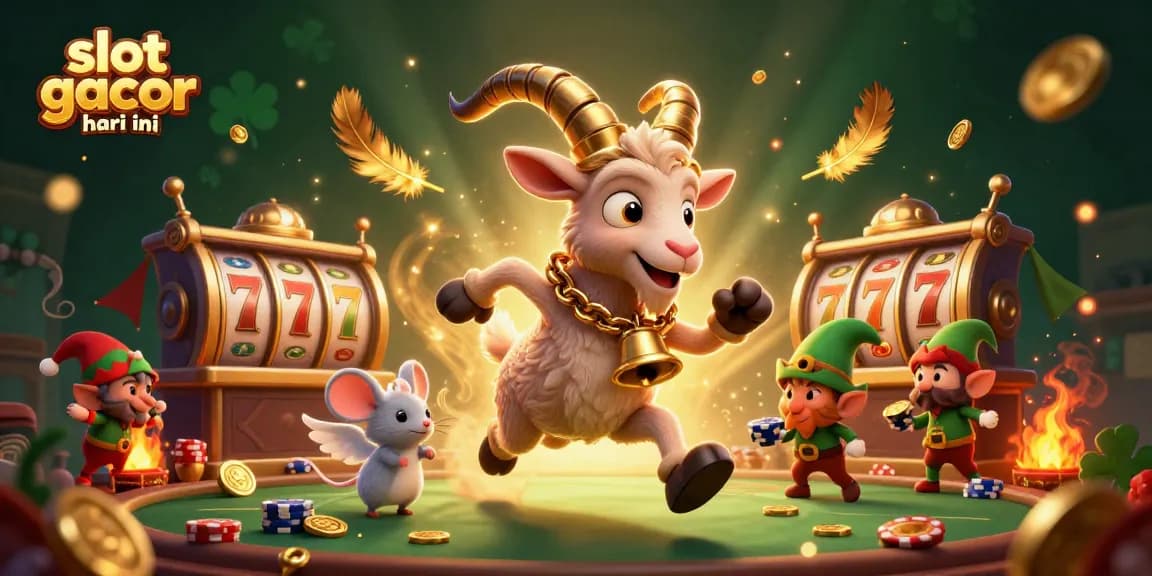 Experience thrilling gameplay at the slot gacor hari ini casino with vibrant characters and slot reels.