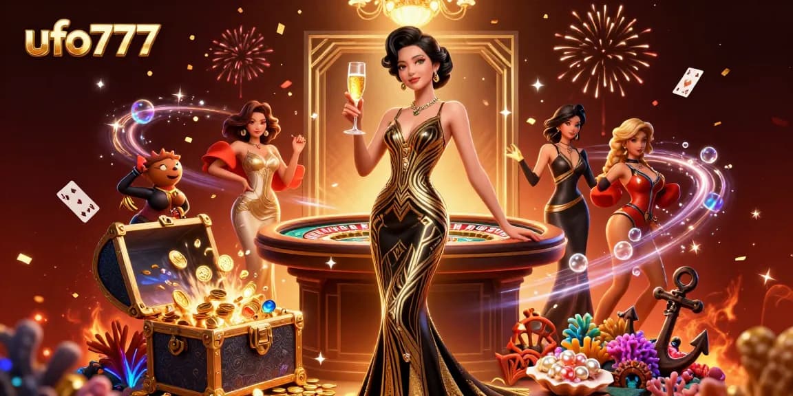 Experience the thrills of gaming at ufo777 with a glamorous casino atmosphere.