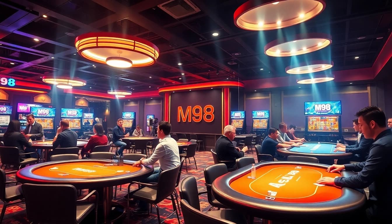 เข้าสู่ระบบ ทางเข้า m98 พร้อมบรรยากาศคาสิโนที่เต็มไปด้วยความตื่นเต้น
