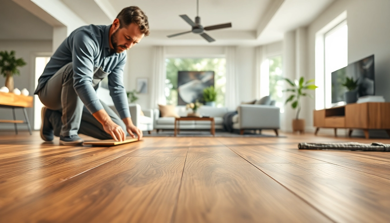 Transform your space with high-quality chicago flooring installations in a modern setting.