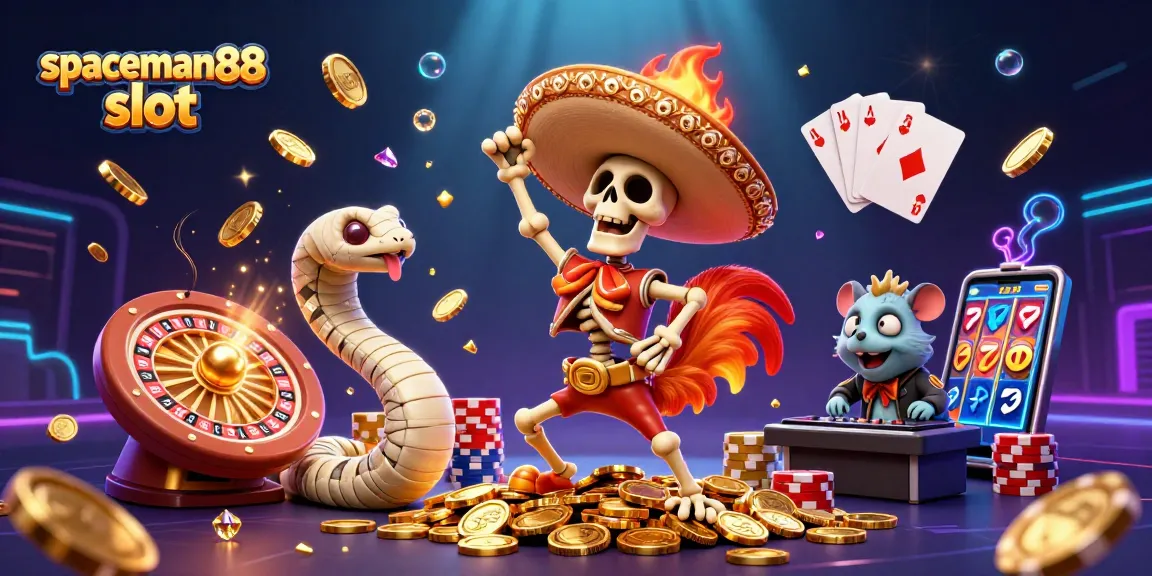 Experience the vibrant action in spaceman88 slot featuring colorful characters and slots for an exciting online gaming adventure.