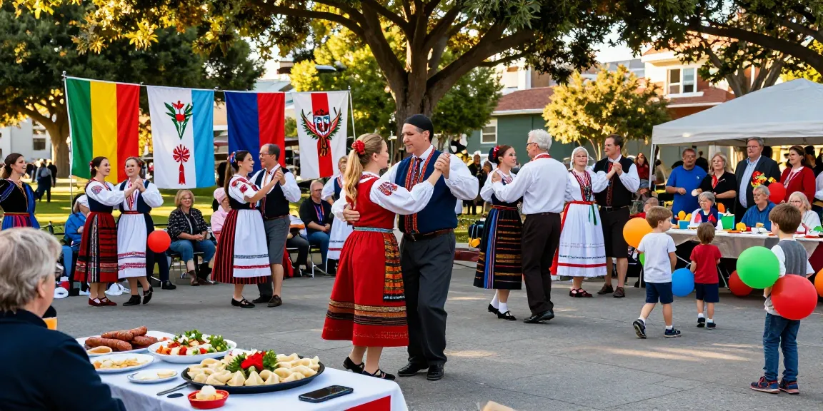 Community event at https://www.sfpol.com/ showcasing Polish culture in San Francisco's vibrant park.