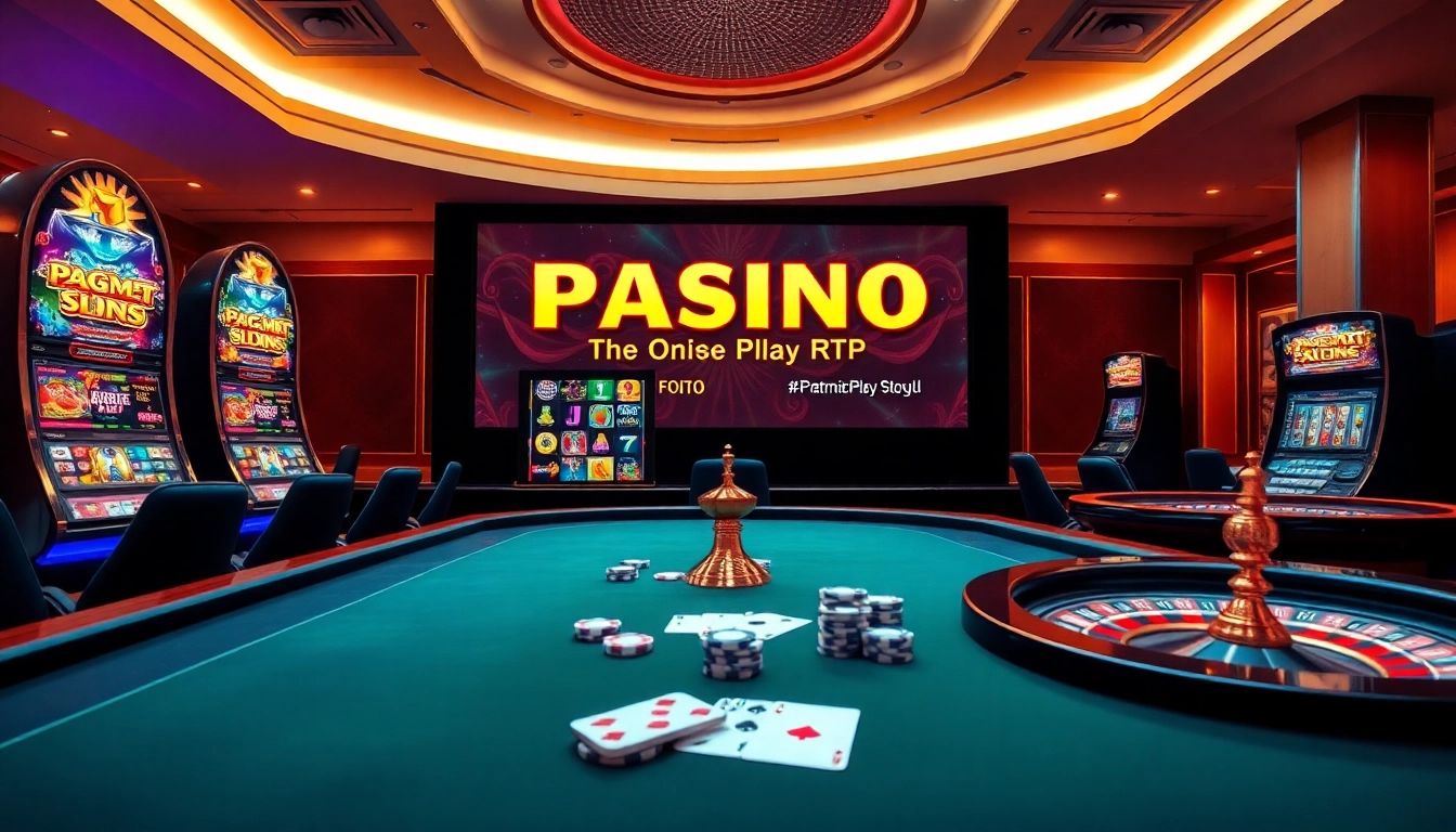 Experience the thrill of RTP Pragmatic Play with vibrant slot machines and casino action.