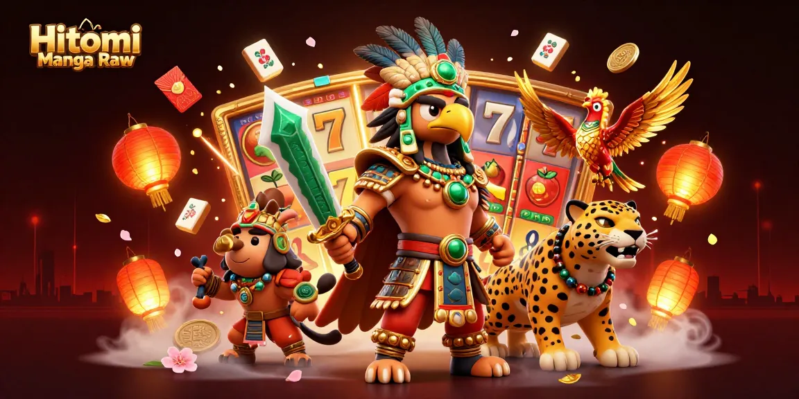 Engage in thrilling gameplay with Hitomi Manga Raw featuring dynamic slot elements and Aztec warriors.