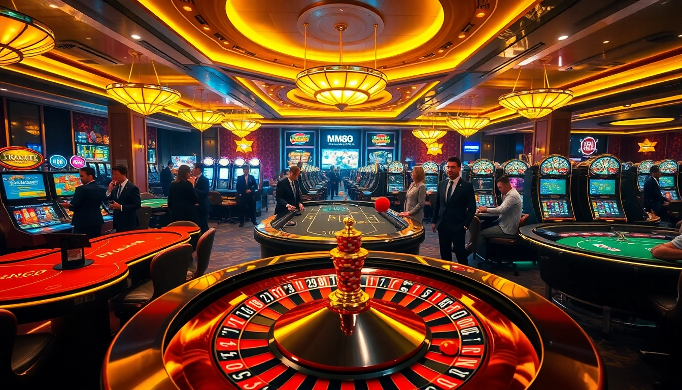 Experience the thrill of winning with https://mm88.today/ in a stylish casino environment.