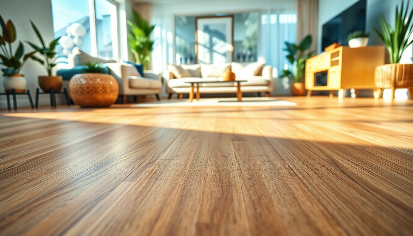 Highlighting best lvp flooring with detailed texture in a modern living room setting.