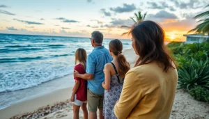 Family exploring options for Buying property in Mexico as an American with beach view.