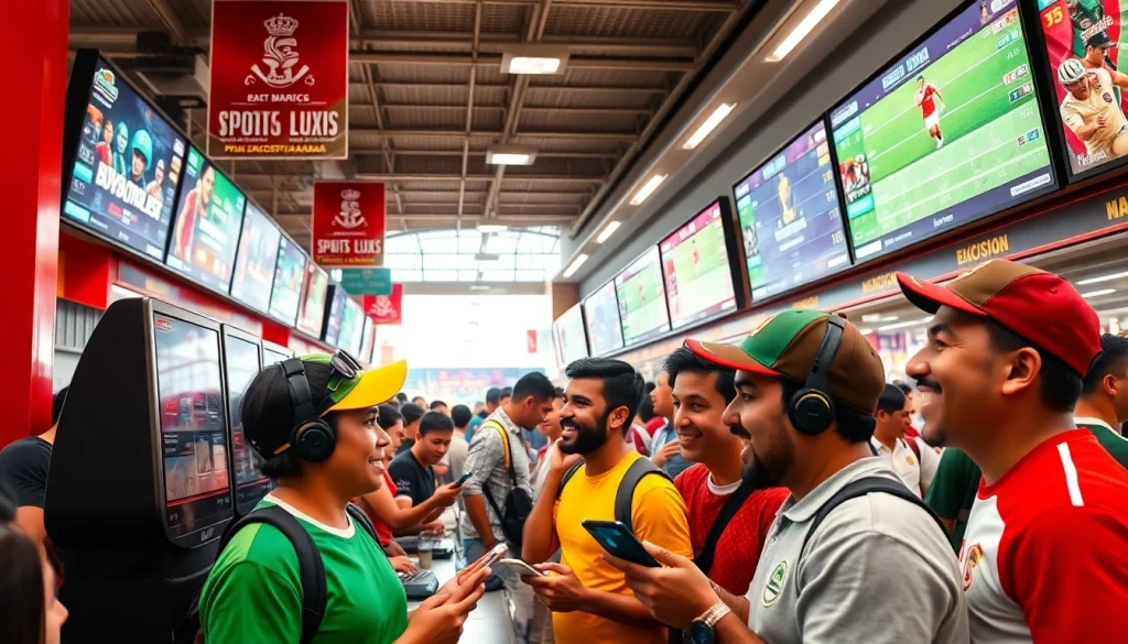 Explore the best sportsbooks Mexico with engaged bettors and vibrant sports betting atmosphere.