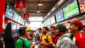 Explore the best sportsbooks Mexico with engaged bettors and vibrant sports betting atmosphere.