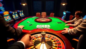 Experience thrilling gameplay at Marvelbet.site with vibrant casino tables and advanced gaming technology.