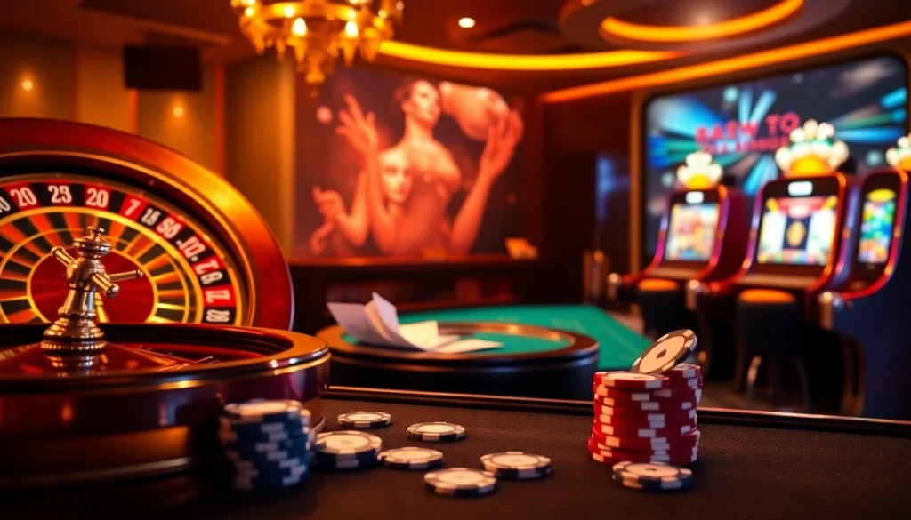 Engaging scene of online gambling at https://78win.school/, featuring vibrant casino elements.